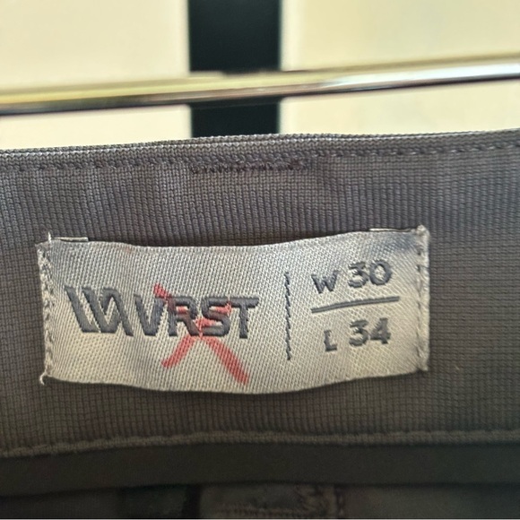 VRST Gray Athletic Stretch Commuter Athleisure Chino Pants Mens 30x30 *NOTE - Picture 5 of 7